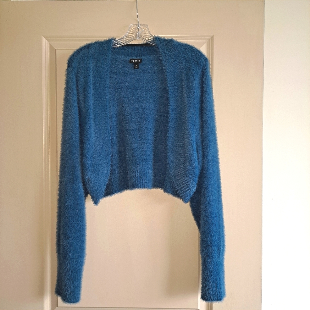 Torrid Vegan Cashmere shrug